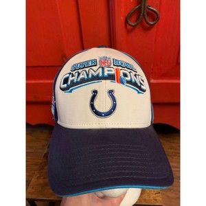 Colts Football Super Bowl Champs XLI 2007 NFL Team Apparel on Field Reebok EUC